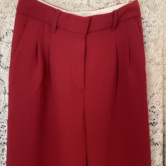 WILFRED The effortless pant Chic Red High-Waisted Trousers - Picture 3 of 9